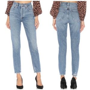 AGOLDE Jamie High Rise Classic Feel Good Jeans 25 Womens Denim In Passenger Wash